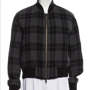 NBW Vince wool bomber zip up